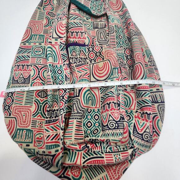 Kavu Rope Sling Backpack Crossbody Multicolor Geometric Print Adjustable Strap - Picture 8 of 8